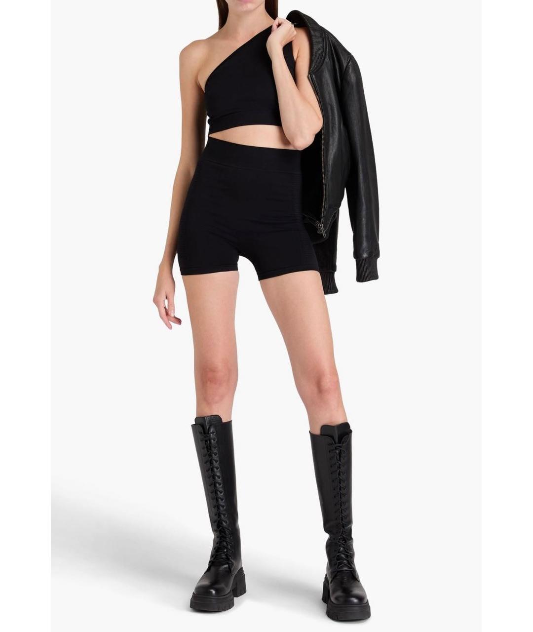 RICK OWENS Черные шорты, фото 6