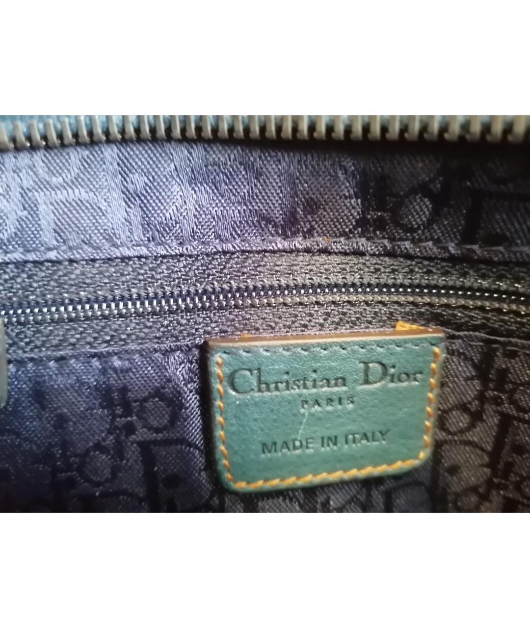 CHRISTIAN DIOR Кожаная сумка через плечо, фото 7