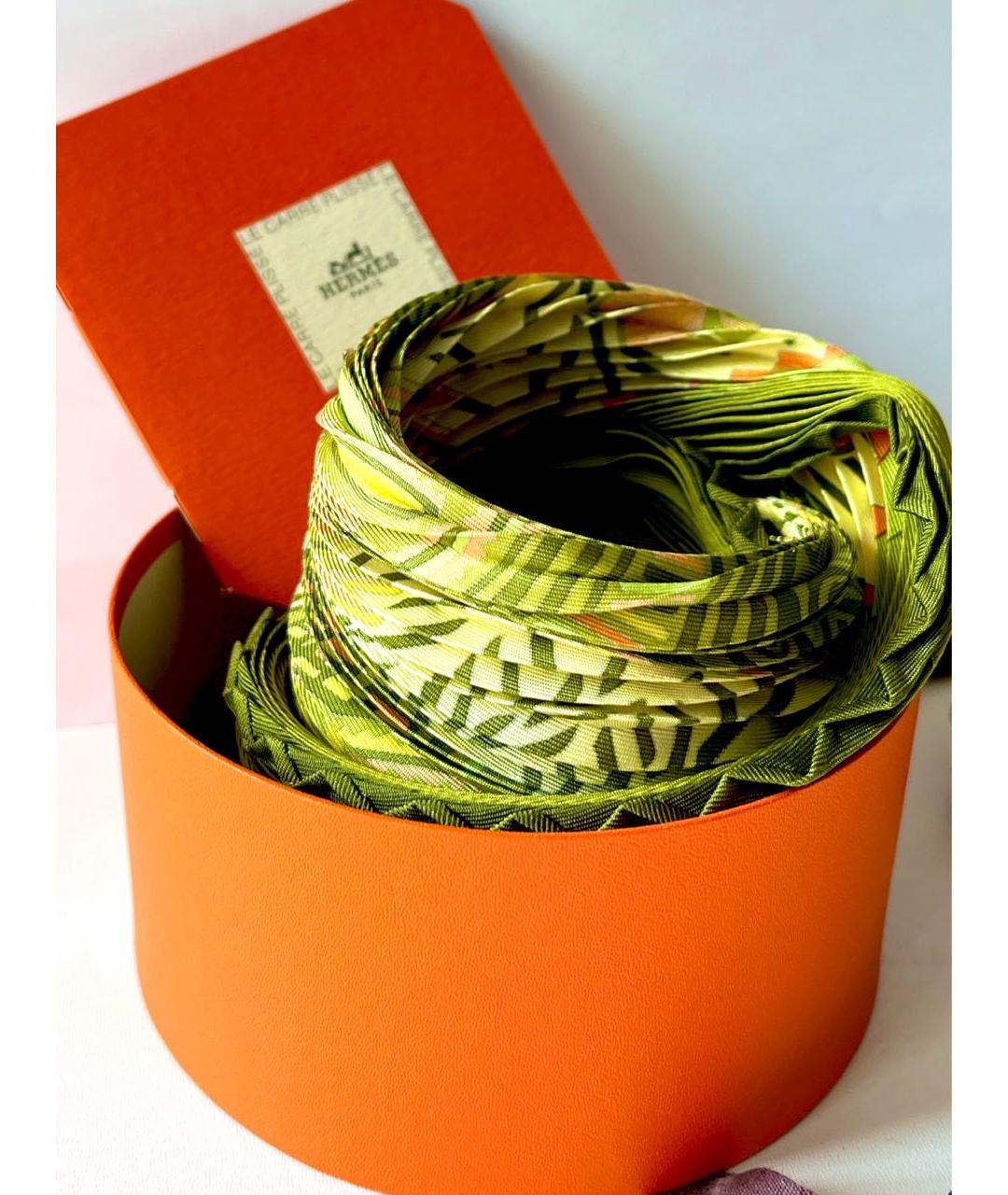HERMES Шелковый платок, фото 8