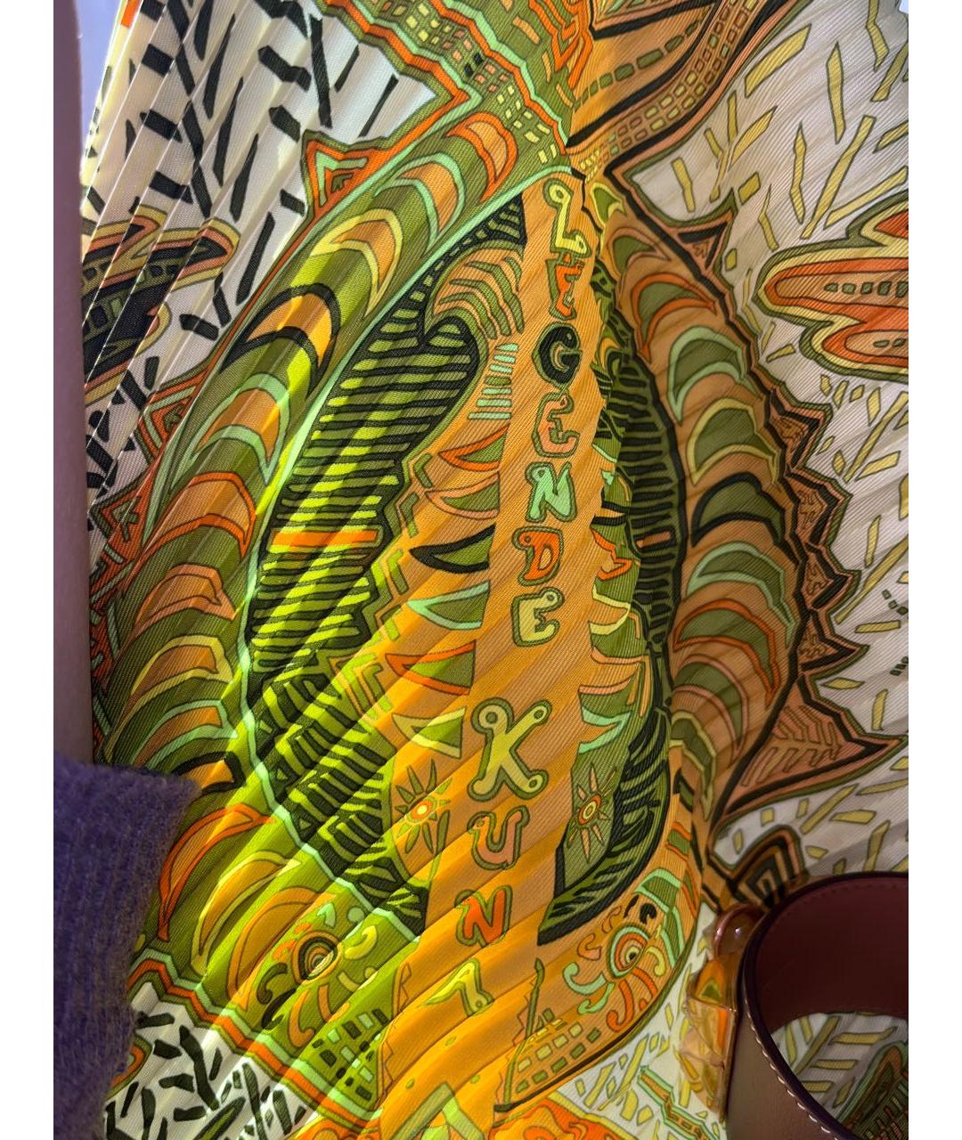 HERMES Шелковый платок, фото 5