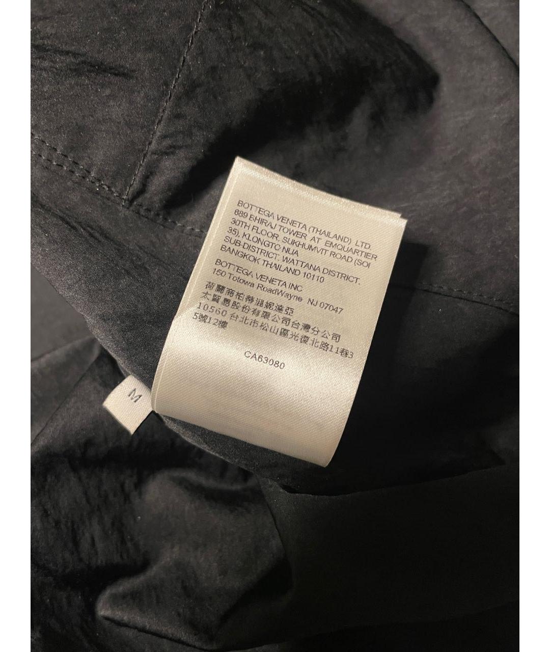 BOTTEGA VENETA Черная полиамидовая куртка, фото 8