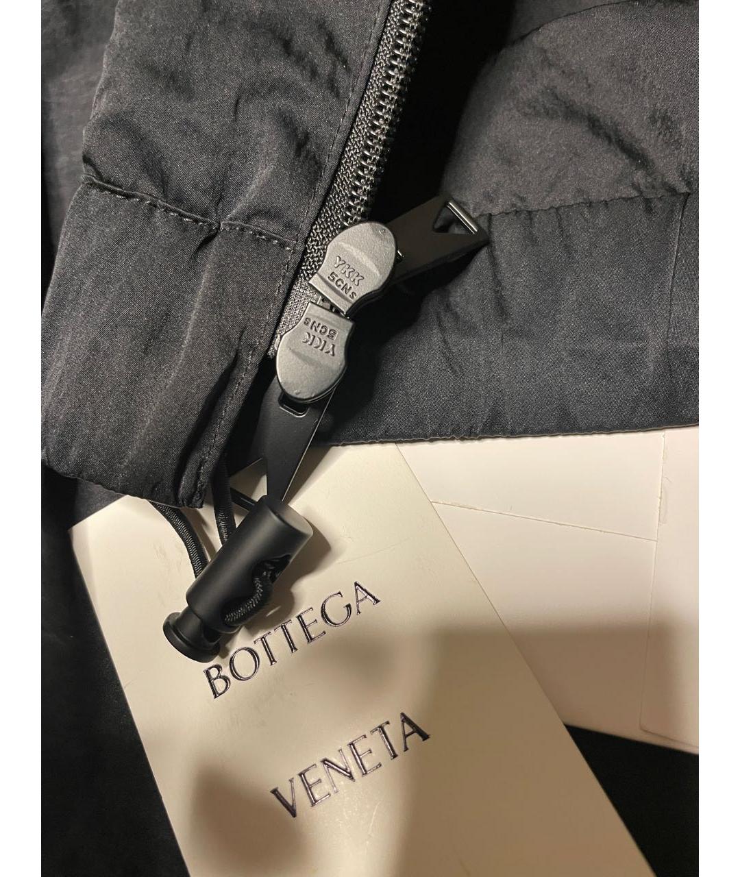 BOTTEGA VENETA Черная полиамидовая куртка, фото 6