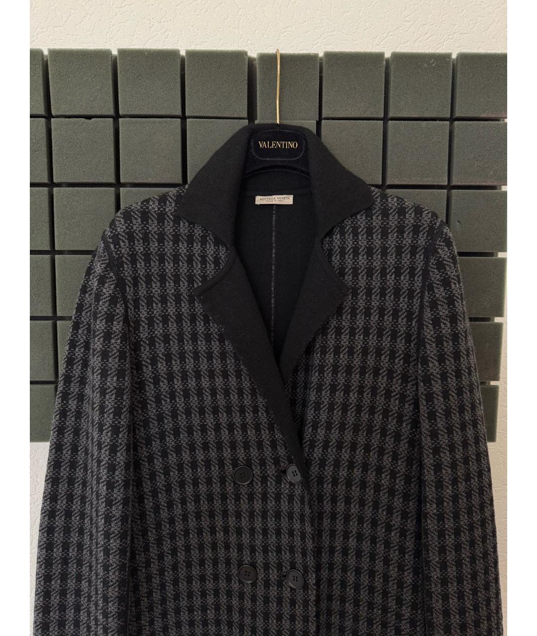 BOTTEGA VENETA Серый шерстяной костюм с брюками, фото 3