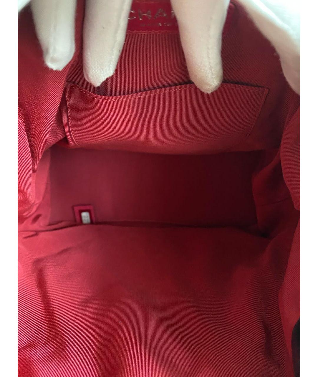 CHANEL Черный кожаный рюкзак, фото 7