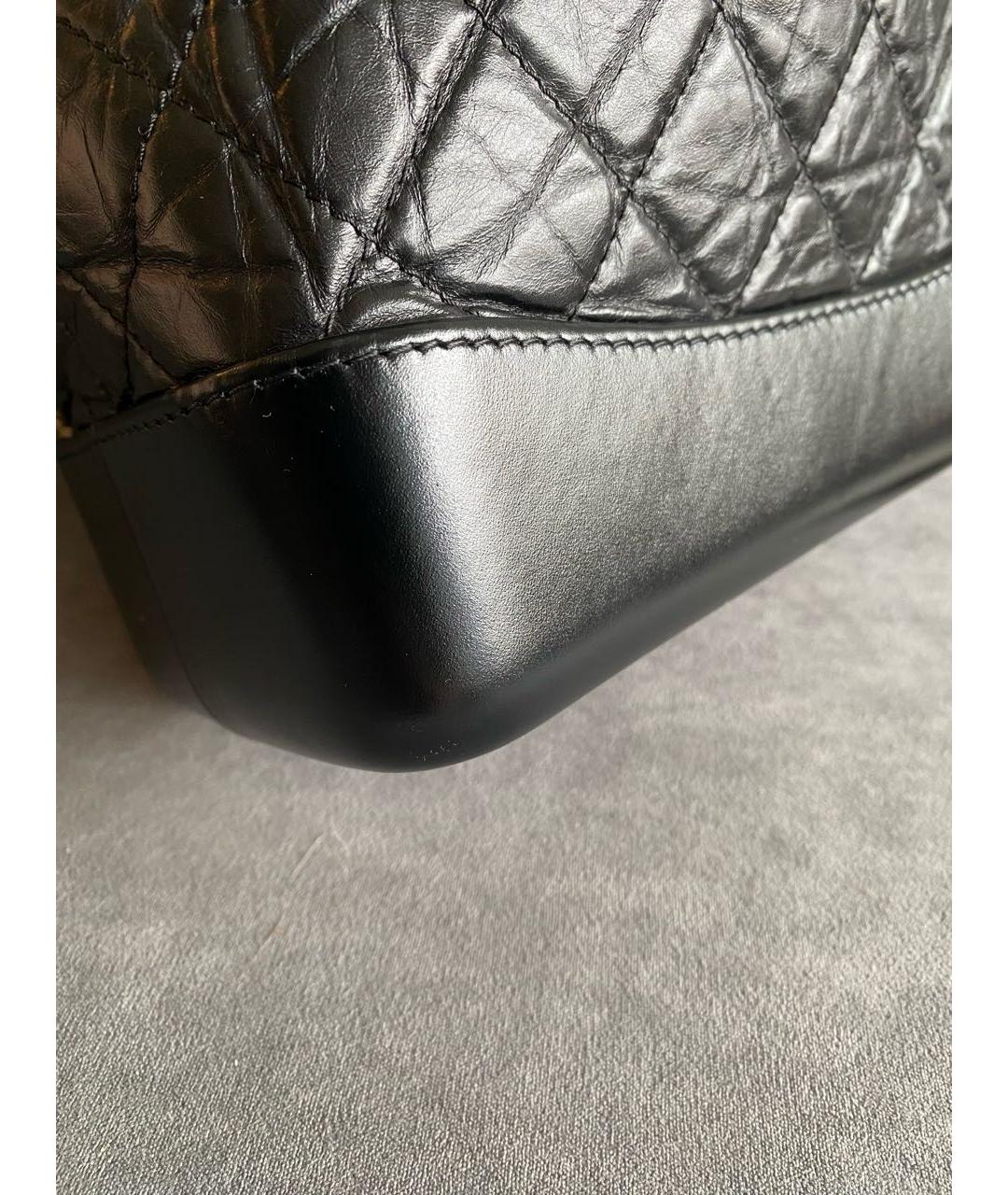 CHANEL Черный кожаный рюкзак, фото 5