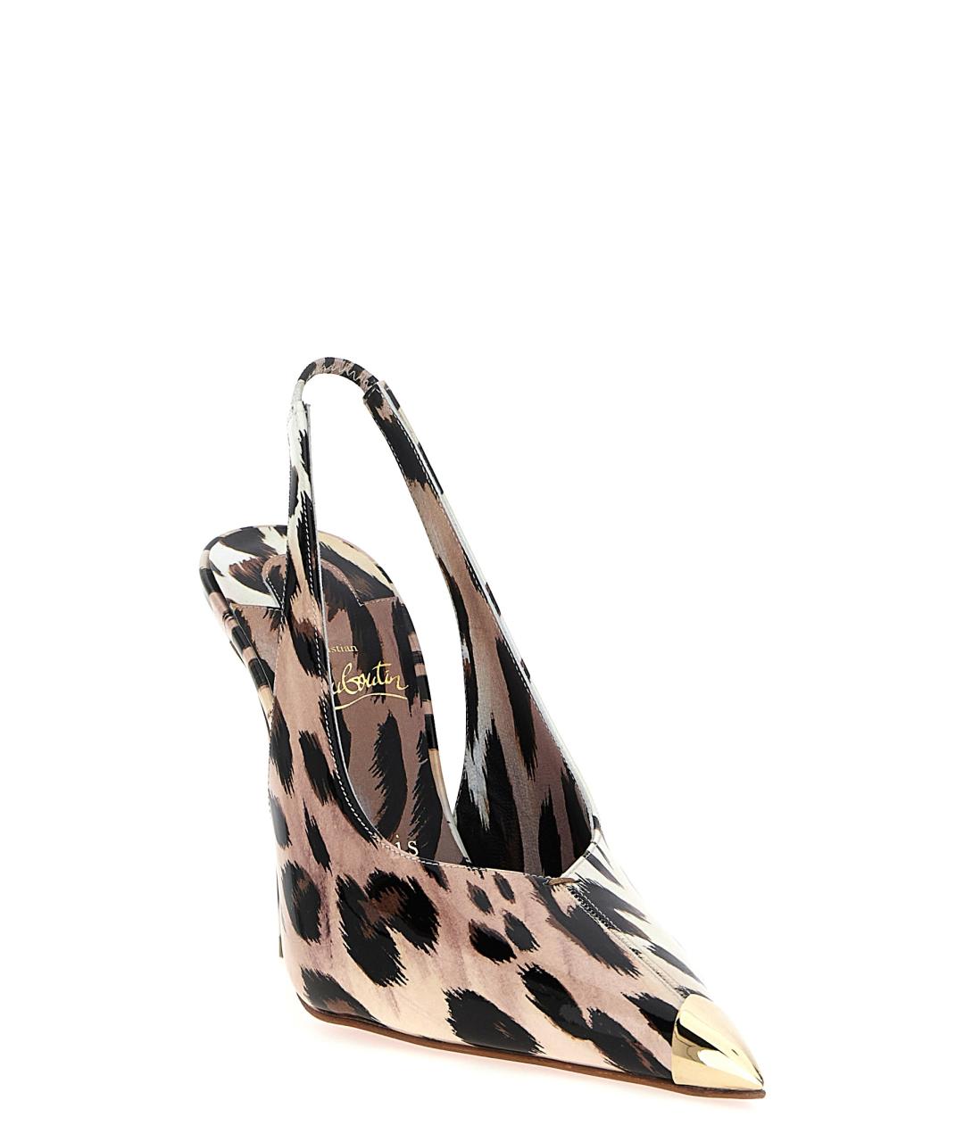 CHRISTIAN LOUBOUTIN Мульти кожаные туфли, фото 2