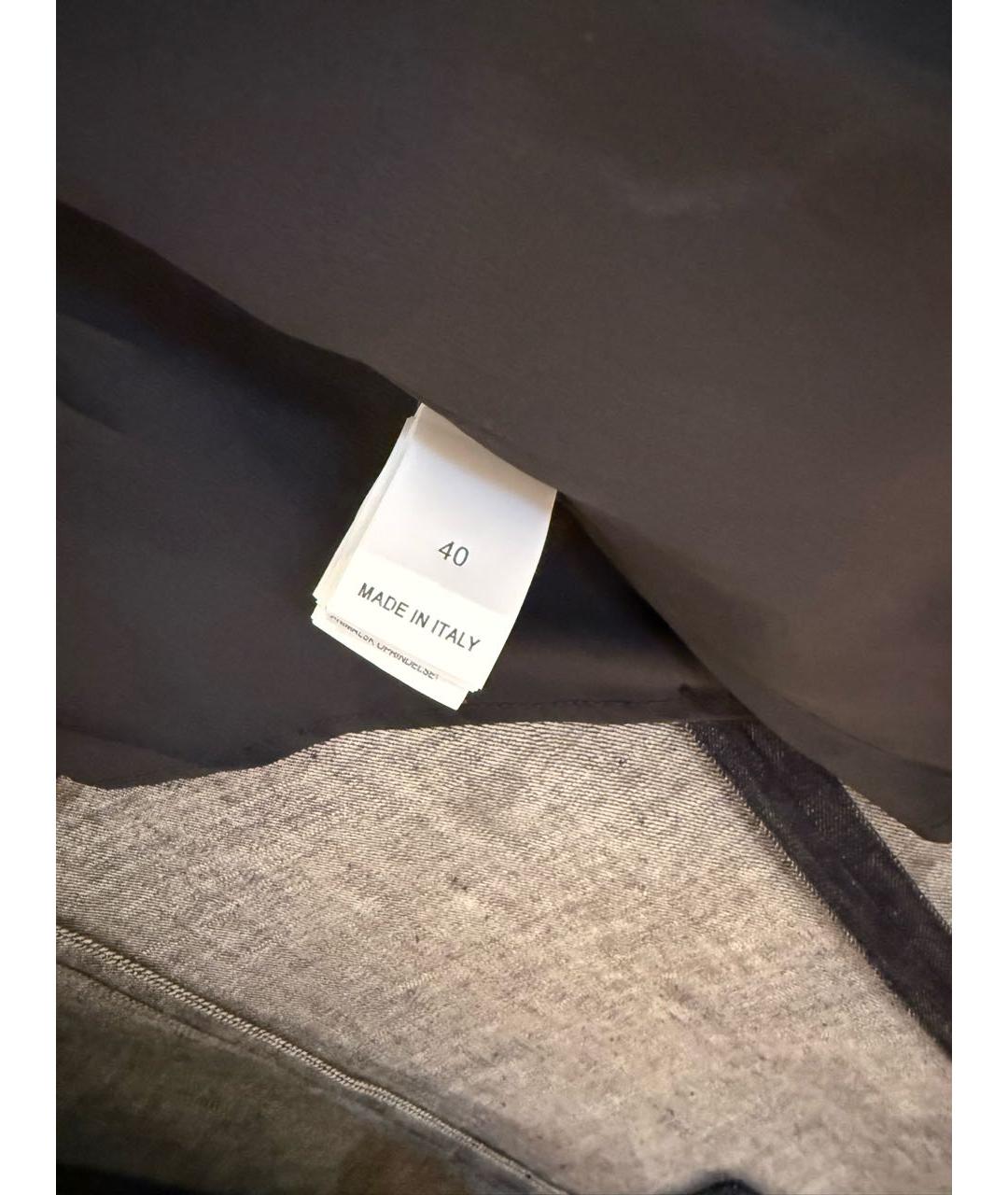 BRUNELLO CUCINELLI Темно-синий хлопковый жакет/пиджак, фото 5