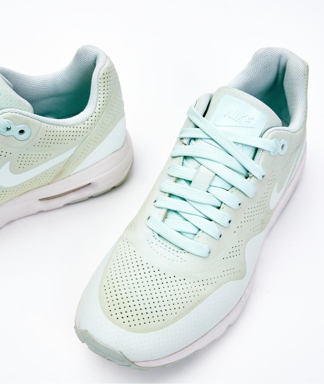 NIKE Голубые текстильные кроссовки, фото 5