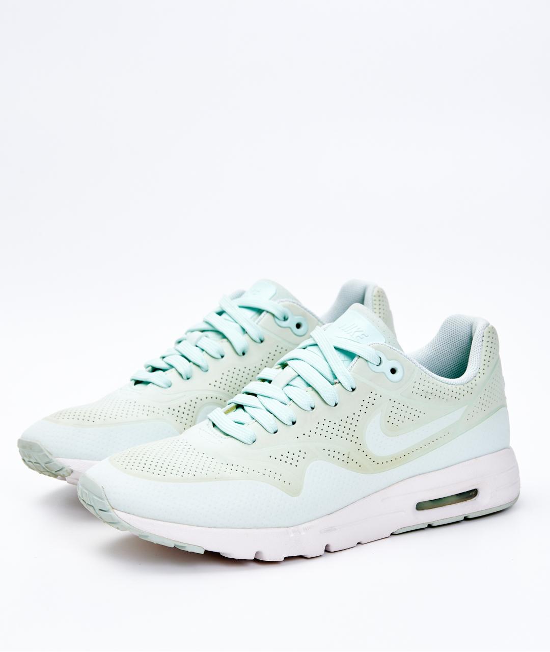 NIKE Голубые текстильные кроссовки, фото 2