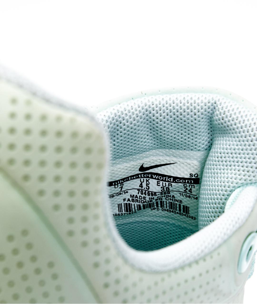 NIKE Голубые текстильные кроссовки, фото 6