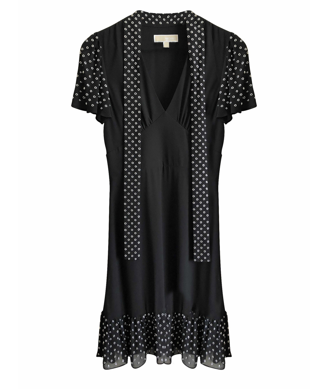 MICHAEL MICHAEL KORS Черное полиэстеровое платье, фото 1