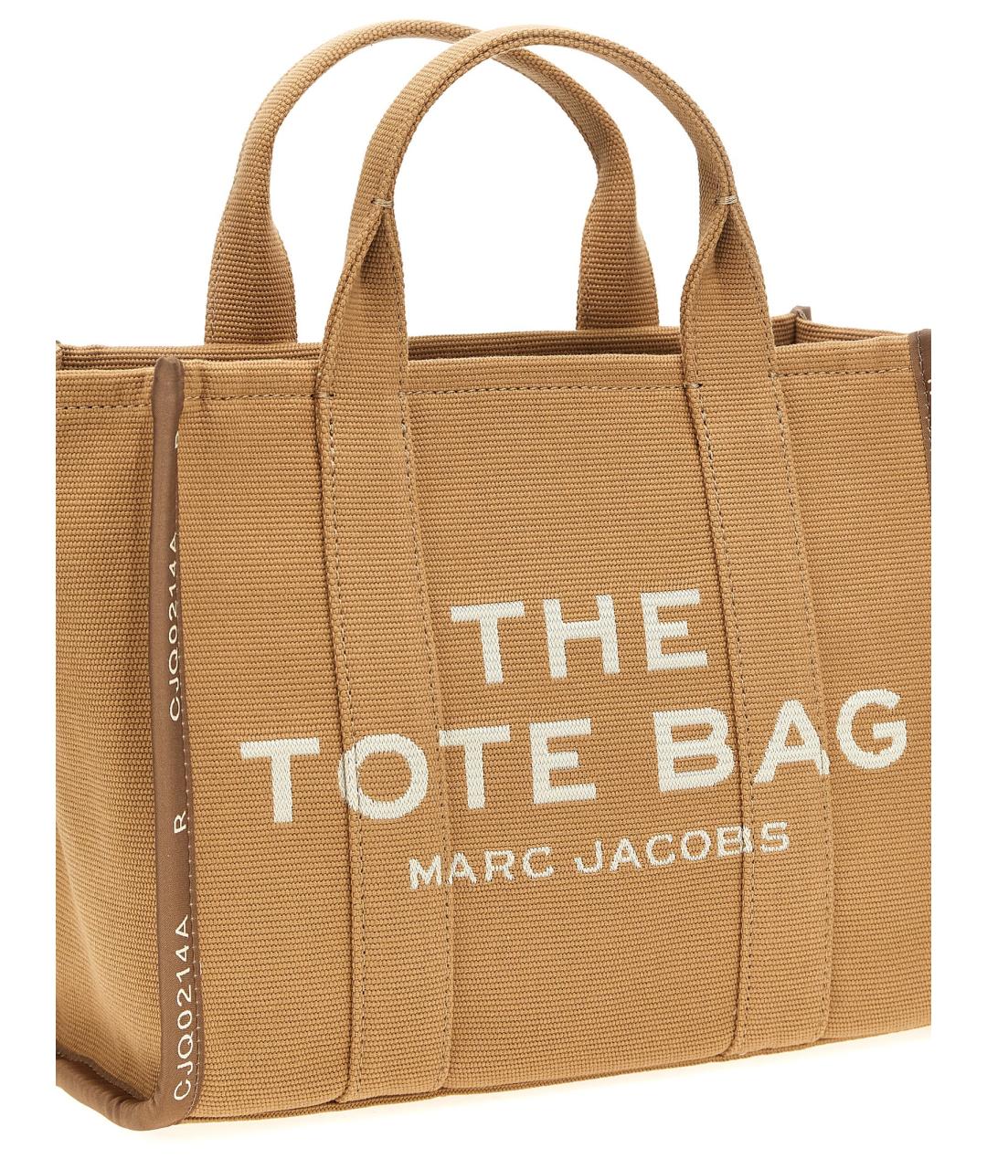 MARC JACOBS Коричневая хлопковая сумка тоут, фото 3
