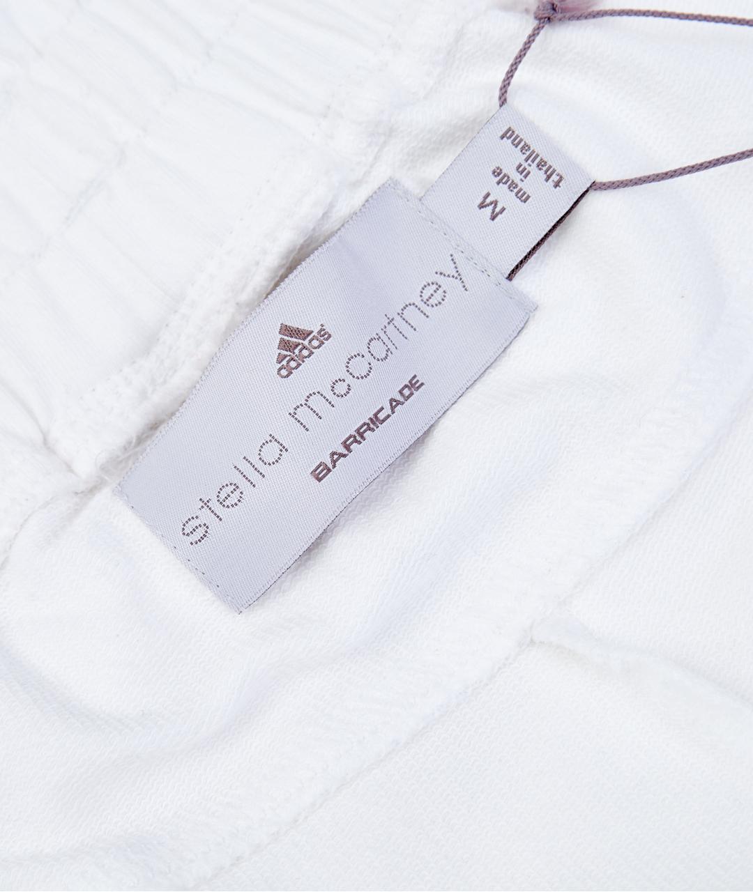 ADIDAS BY STELLA MCCARTNEY Белые полиэстеровые спортивные брюки и шорты, фото 7