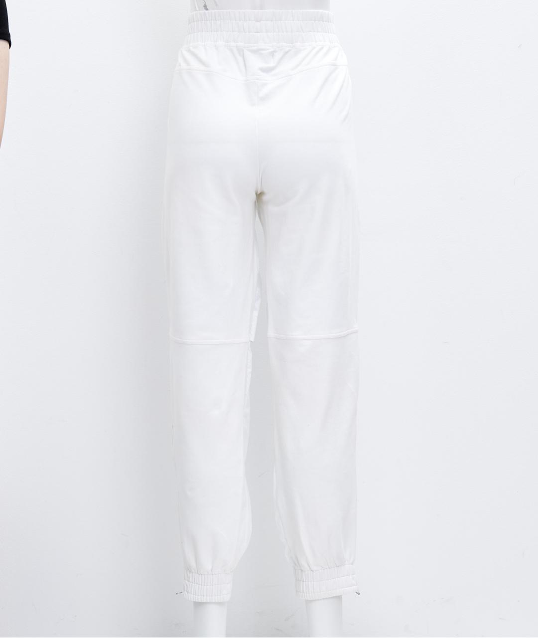 ADIDAS BY STELLA MCCARTNEY Белые полиэстеровые спортивные брюки и шорты, фото 2