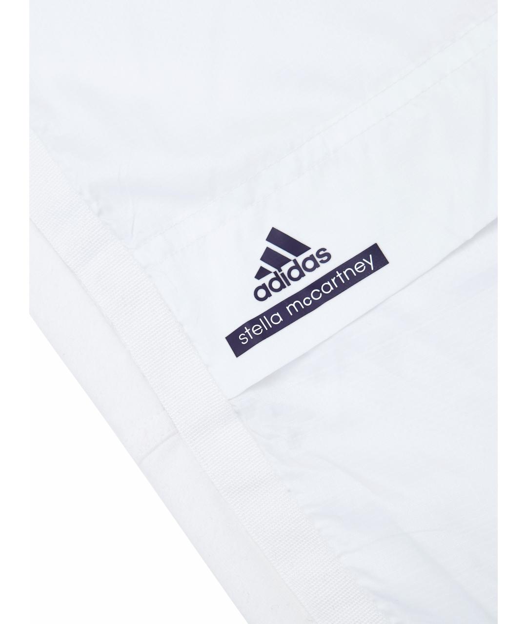 ADIDAS BY STELLA MCCARTNEY Белые полиэстеровые спортивные брюки и шорты, фото 6