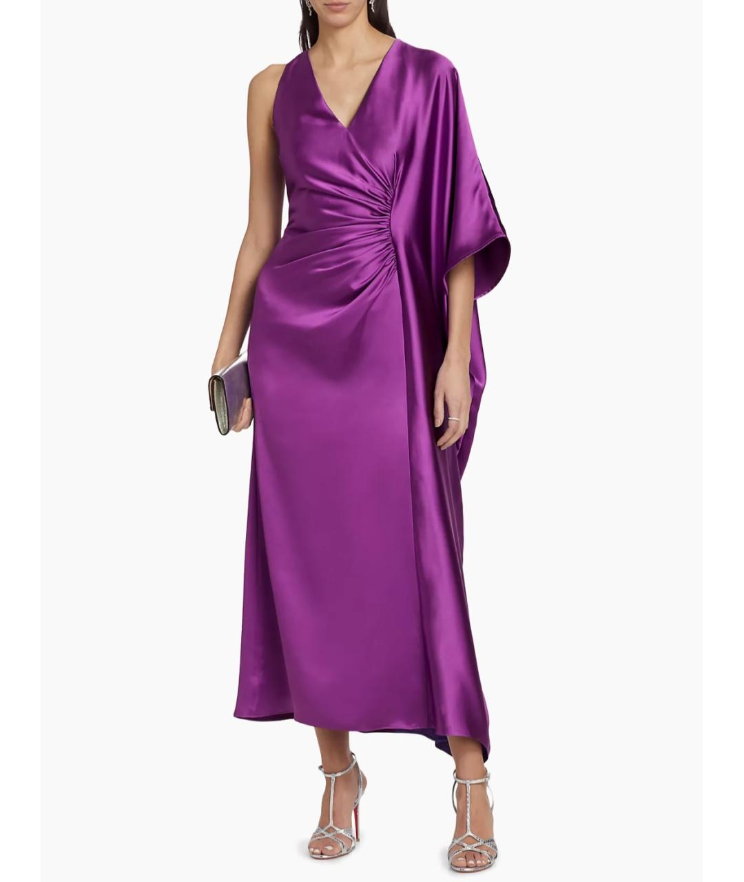BADGLEY MISCHKA Фиолетовое коктейльное платье, фото 5
