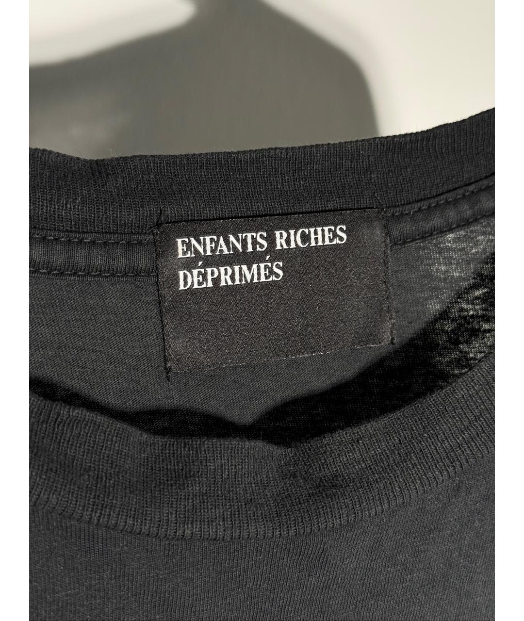 Enfants Riches Déprimés Черная хлопковая футболка, фото 5