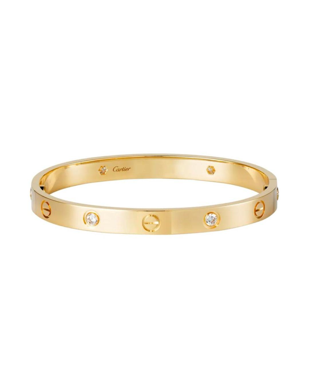 CARTIER Золотой браслет из желтого золота, фото 1