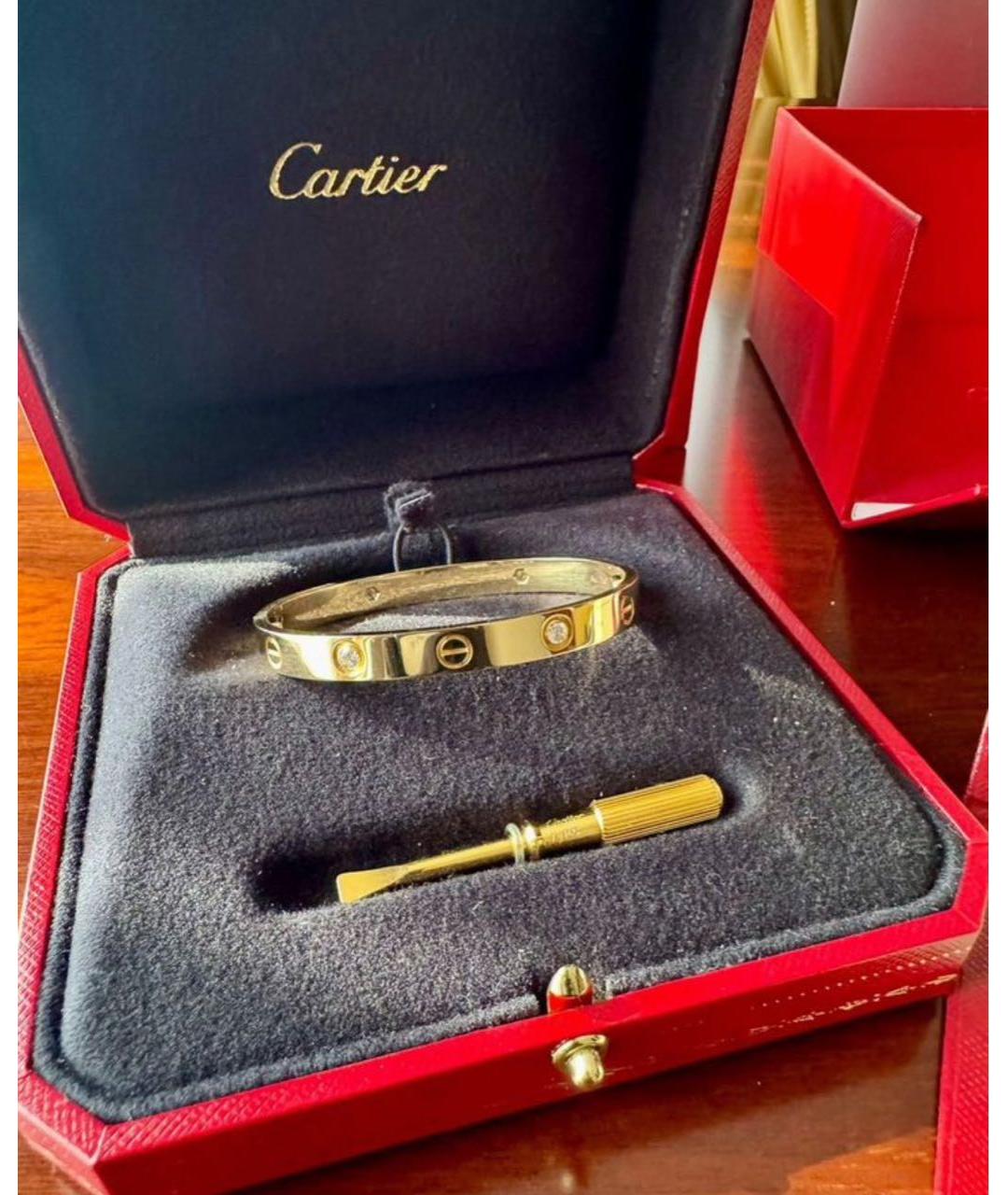 CARTIER Золотой браслет из желтого золота, фото 3