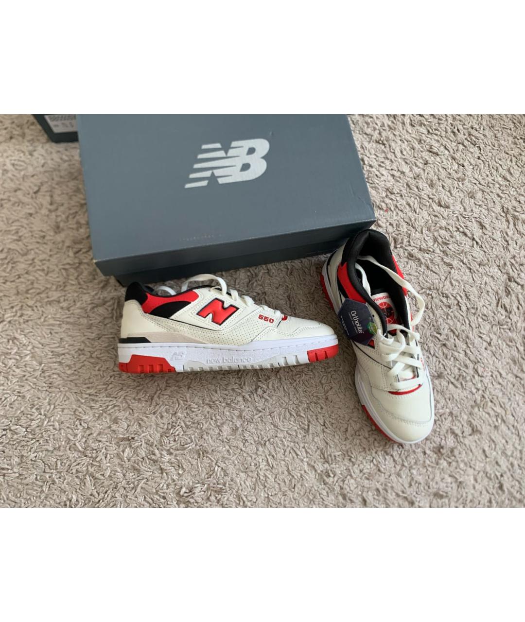 NEW BALANCE Кожаные кроссовки, фото 2