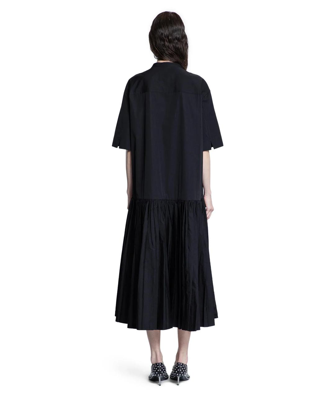 JIL SANDER Черное повседневное платье, фото 5