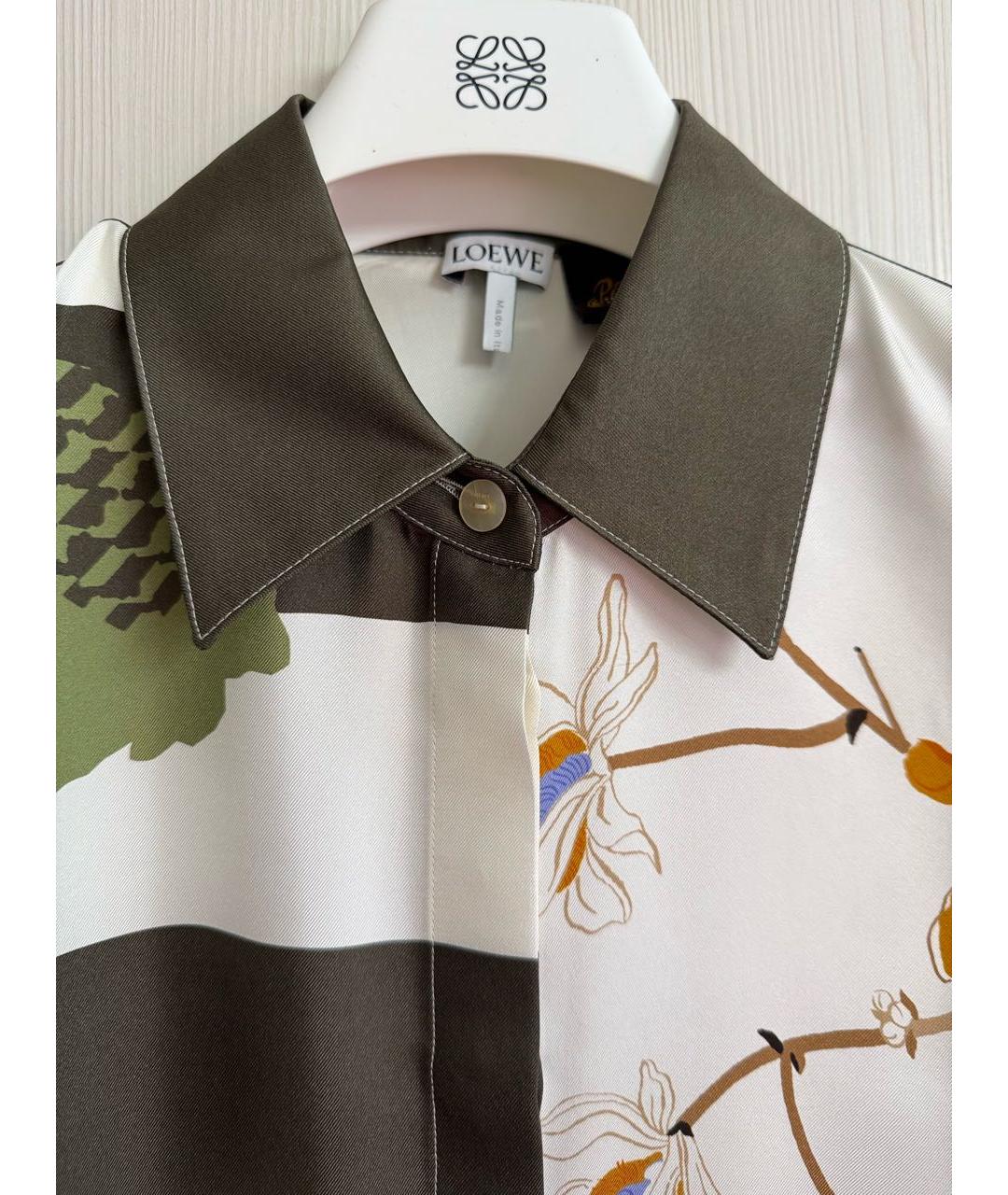 LOEWE Мульти шелковая рубашка, фото 3