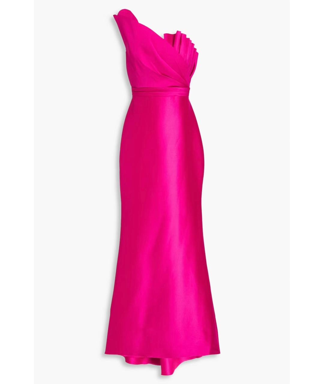 BADGLEY MISCHKA Фуксия вечернее платье, фото 5