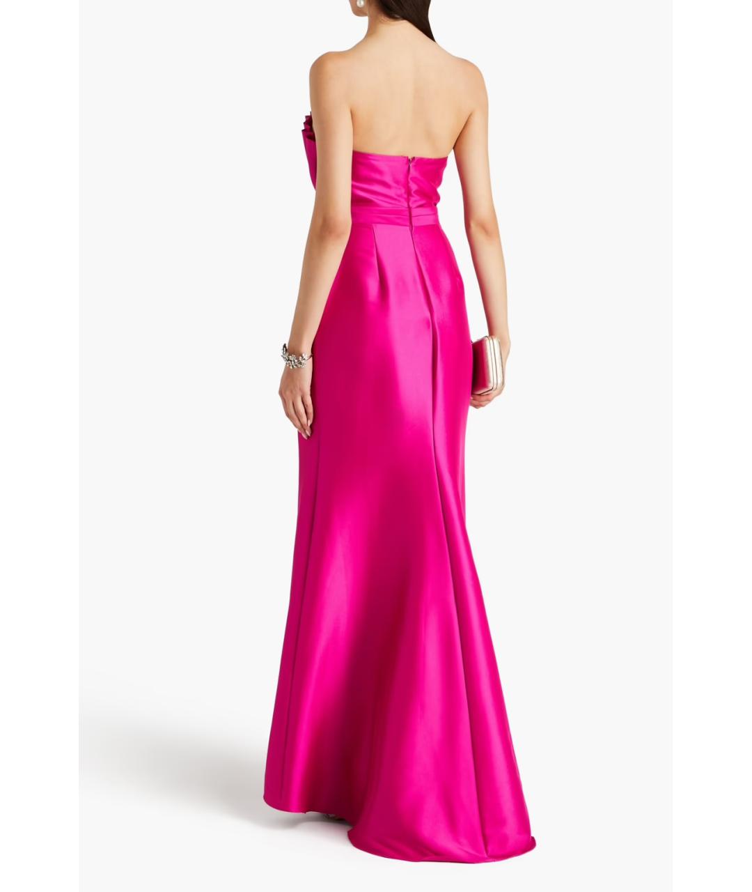 BADGLEY MISCHKA Фуксия вечернее платье, фото 4
