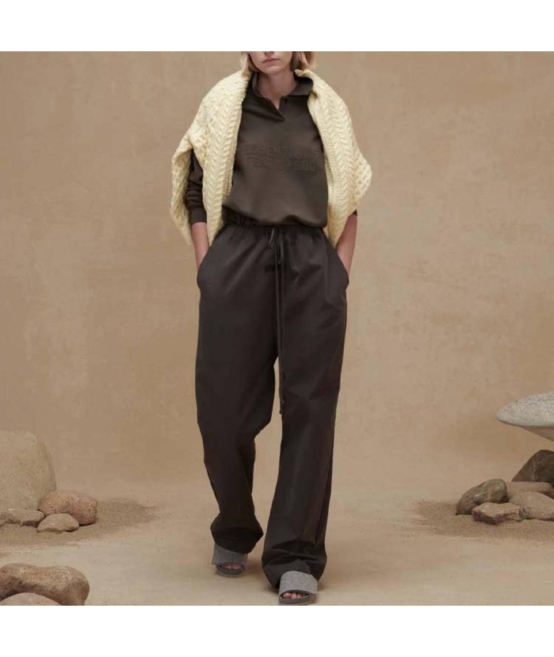 FEAR OF GOD ESSENTIALS Серая хлопковая рубашка, фото 3