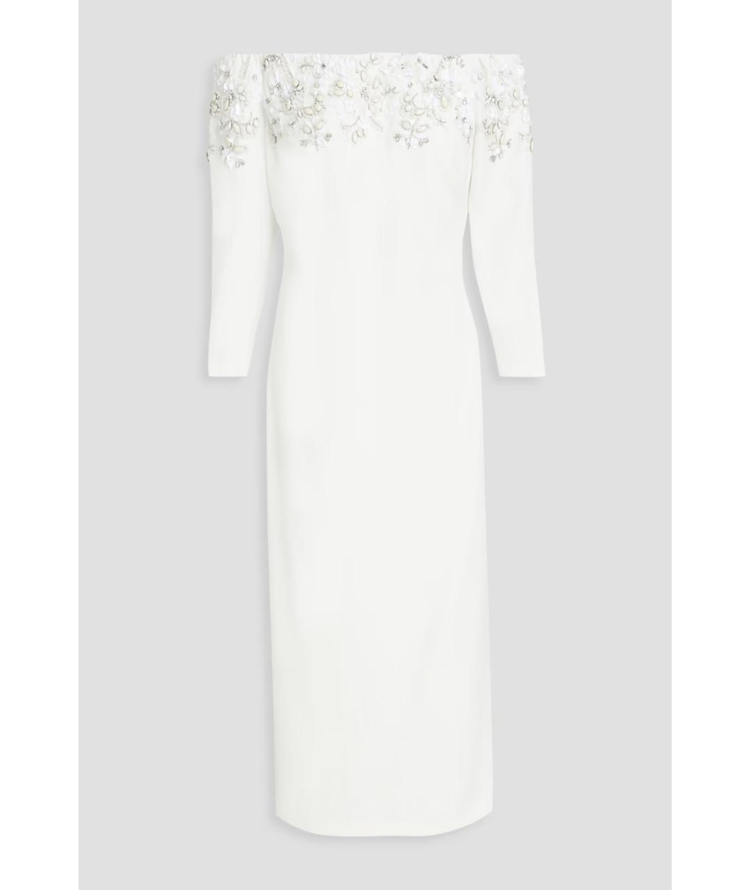 BADGLEY MISCHKA Белое коктейльное платье, фото 9