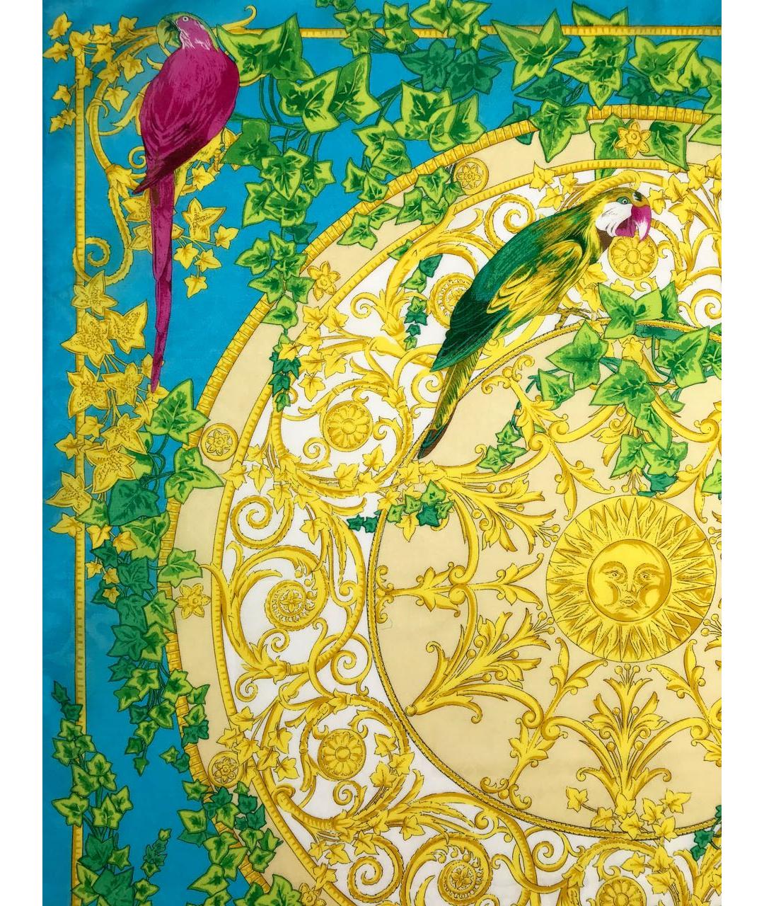 VERSACE Хлопковый платок, фото 3