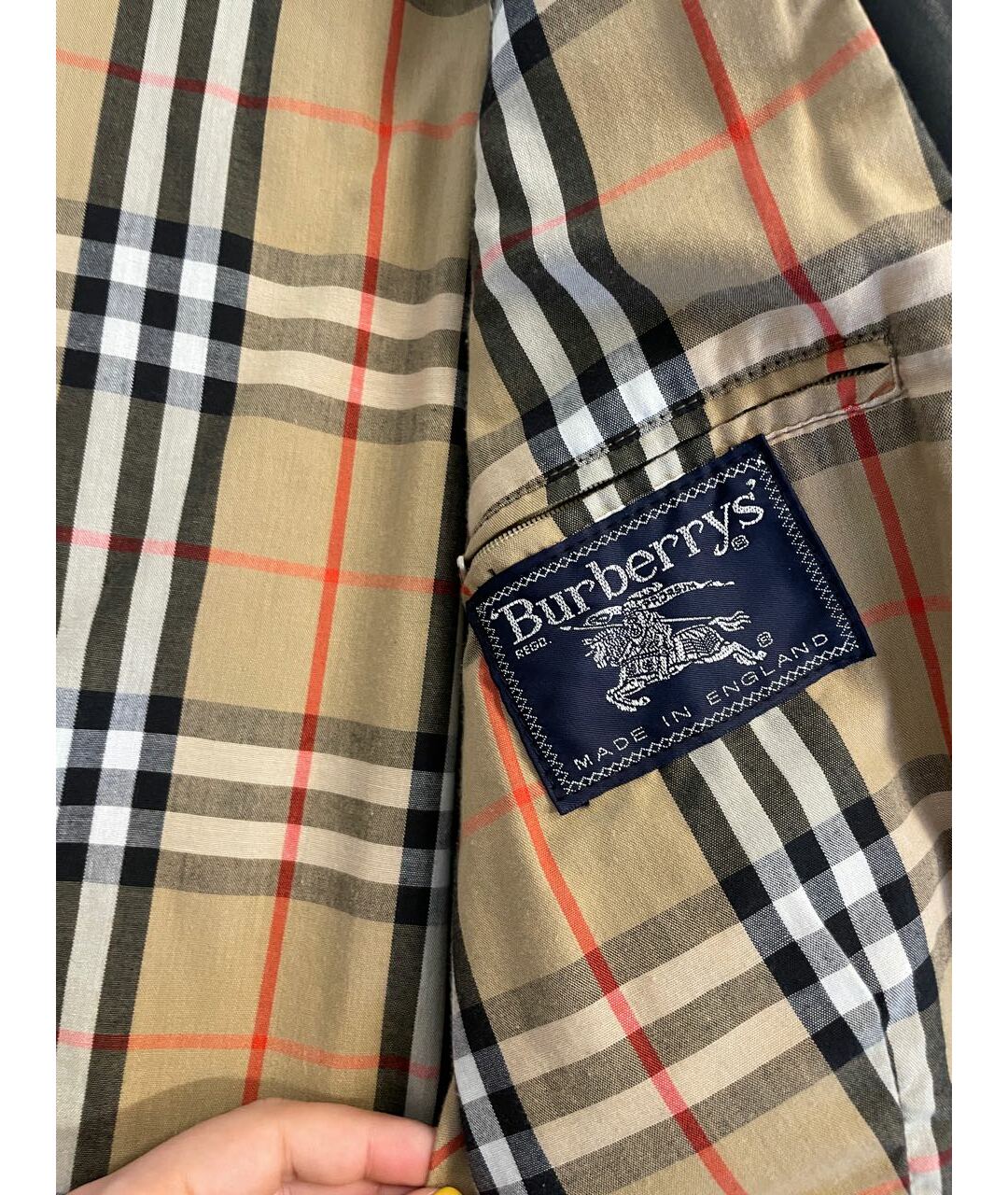 BURBERRY VINTAGE Черная кожаная куртка, фото 3