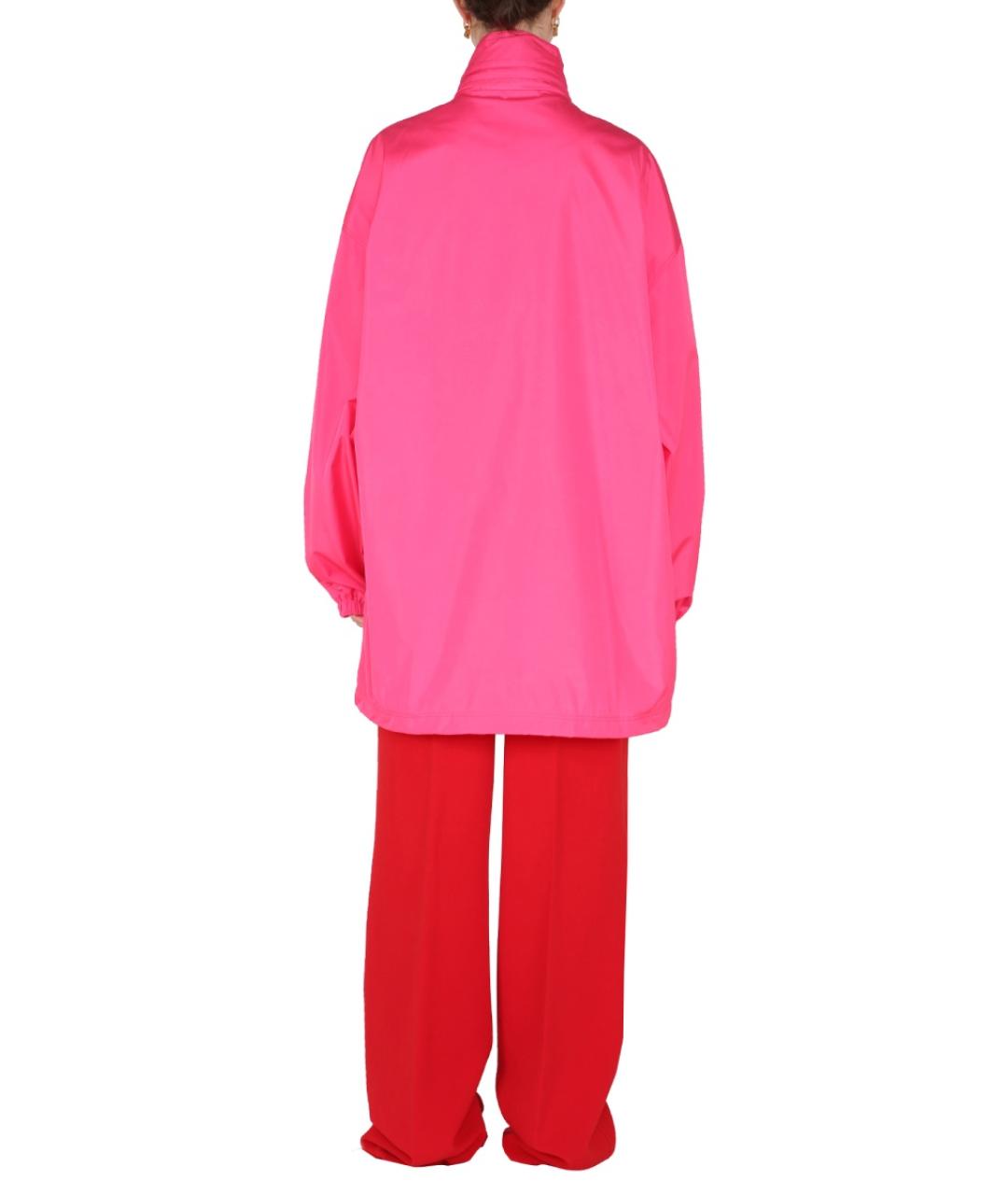 BALENCIAGA Розовая полиэстеровая куртка, фото 5