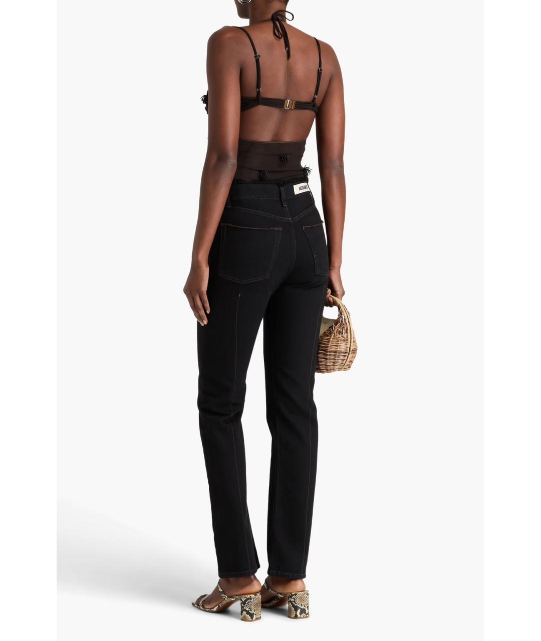 JACQUEMUS Коричневое боди, фото 9