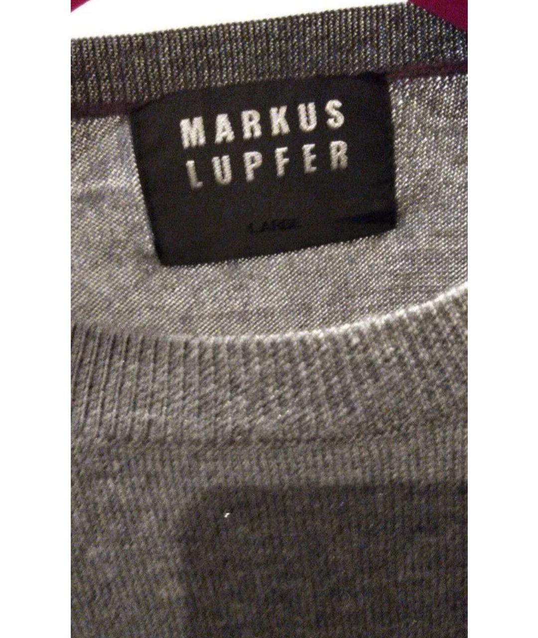 MARKUS LUPFER Серый шерстяной джемпер / свитер, фото 2