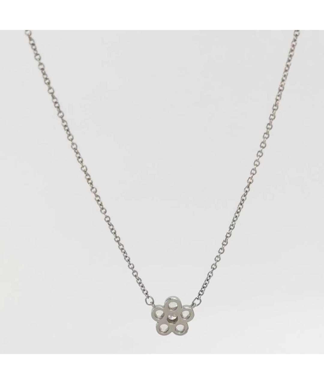 TIFFANY&CO Серебряное платиновое колье, фото 2