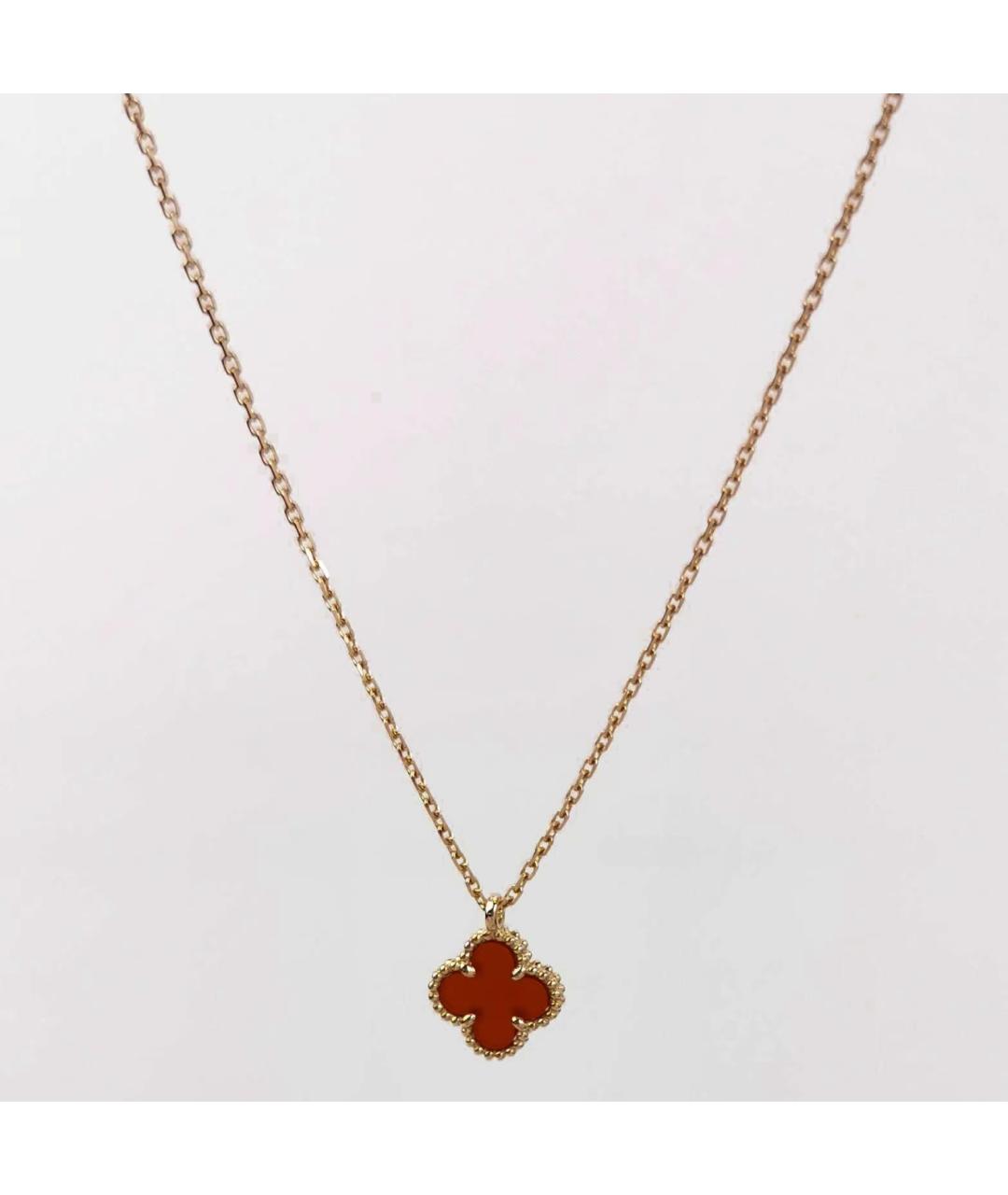 VAN CLEEF & ARPELS Красное колье из розового золота, фото 3
