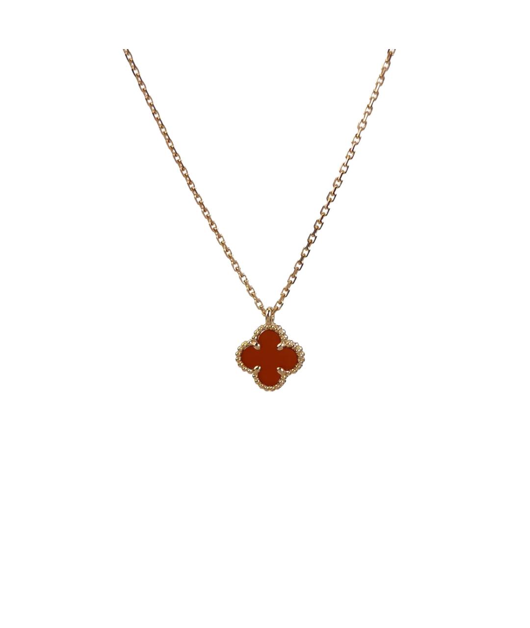VAN CLEEF & ARPELS Красное колье из розового золота, фото 1
