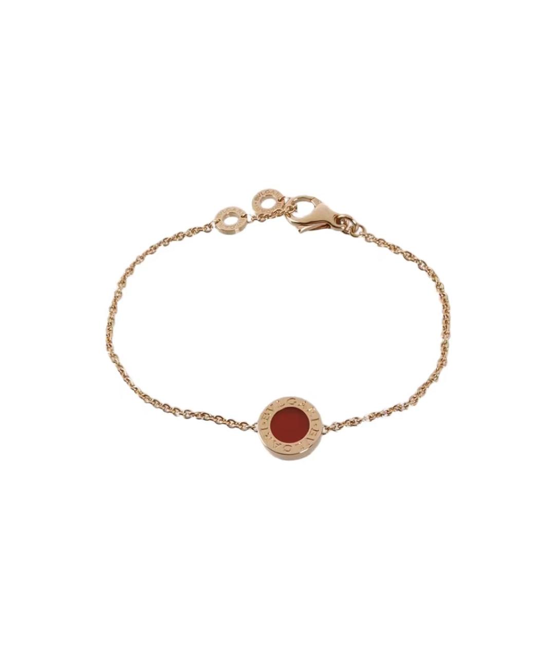 BVLGARI Красный браслет из розового золота, фото 1