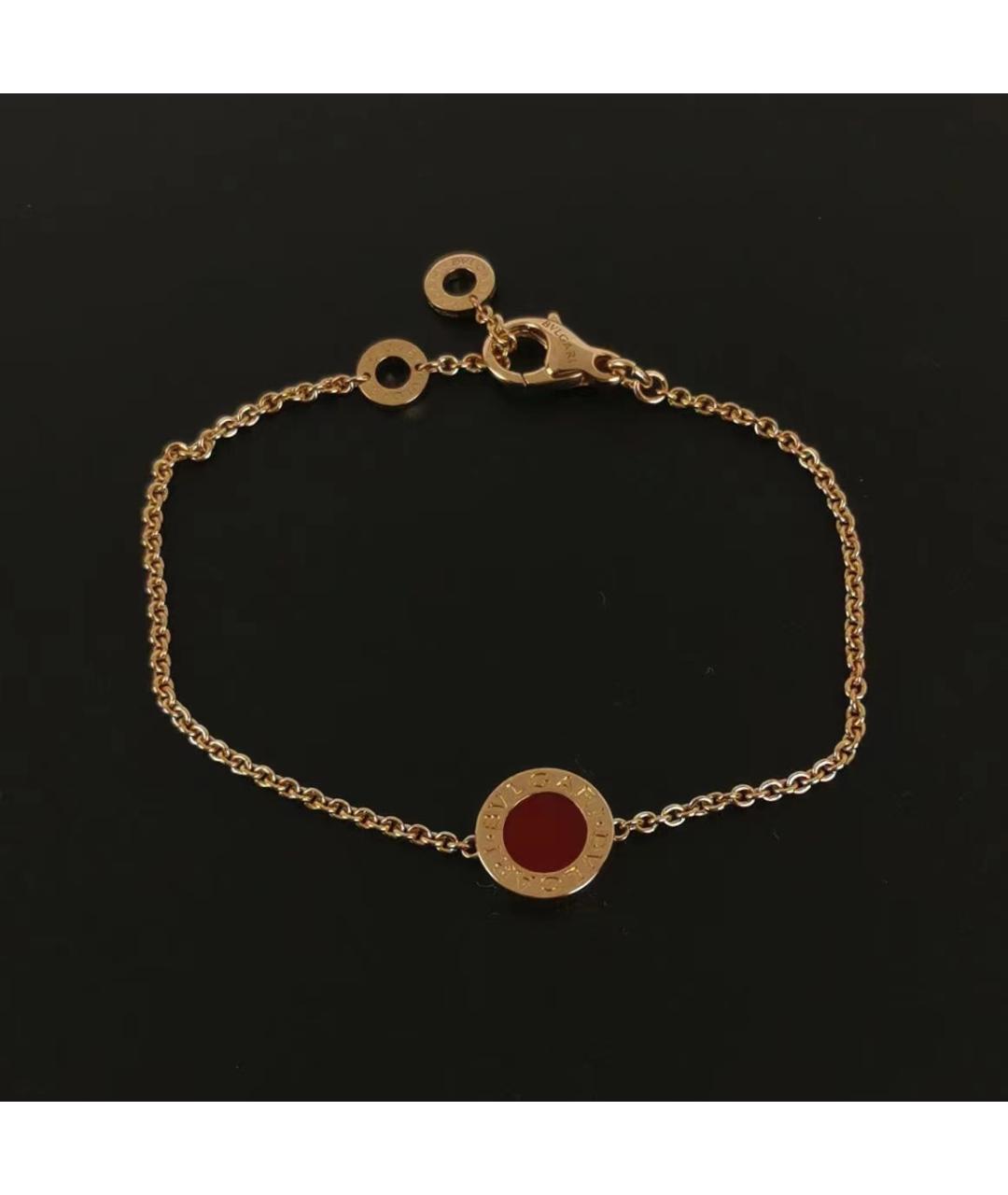BVLGARI Красный браслет из розового золота, фото 3