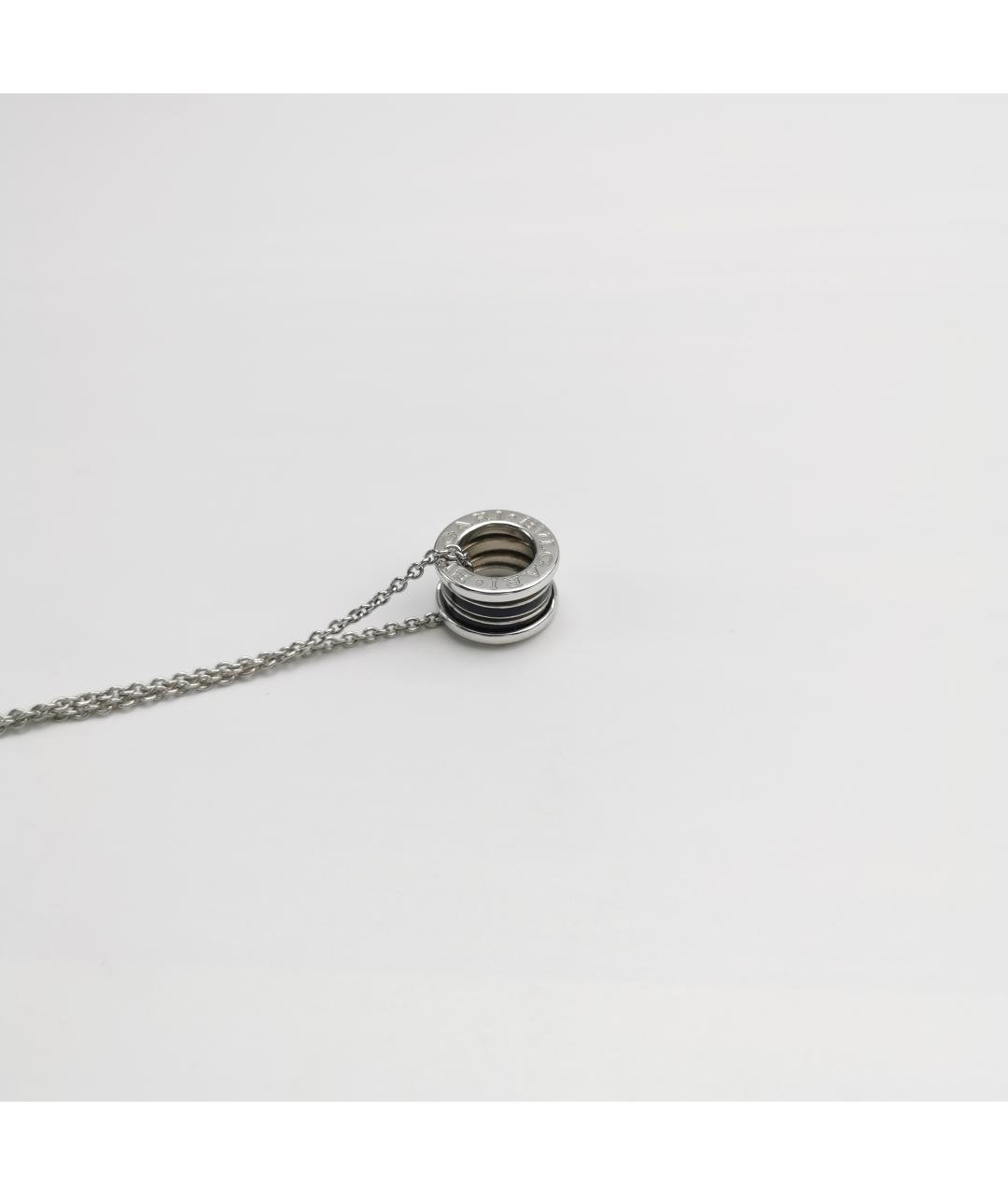 BVLGARI Черное колье из белого золота, фото 6
