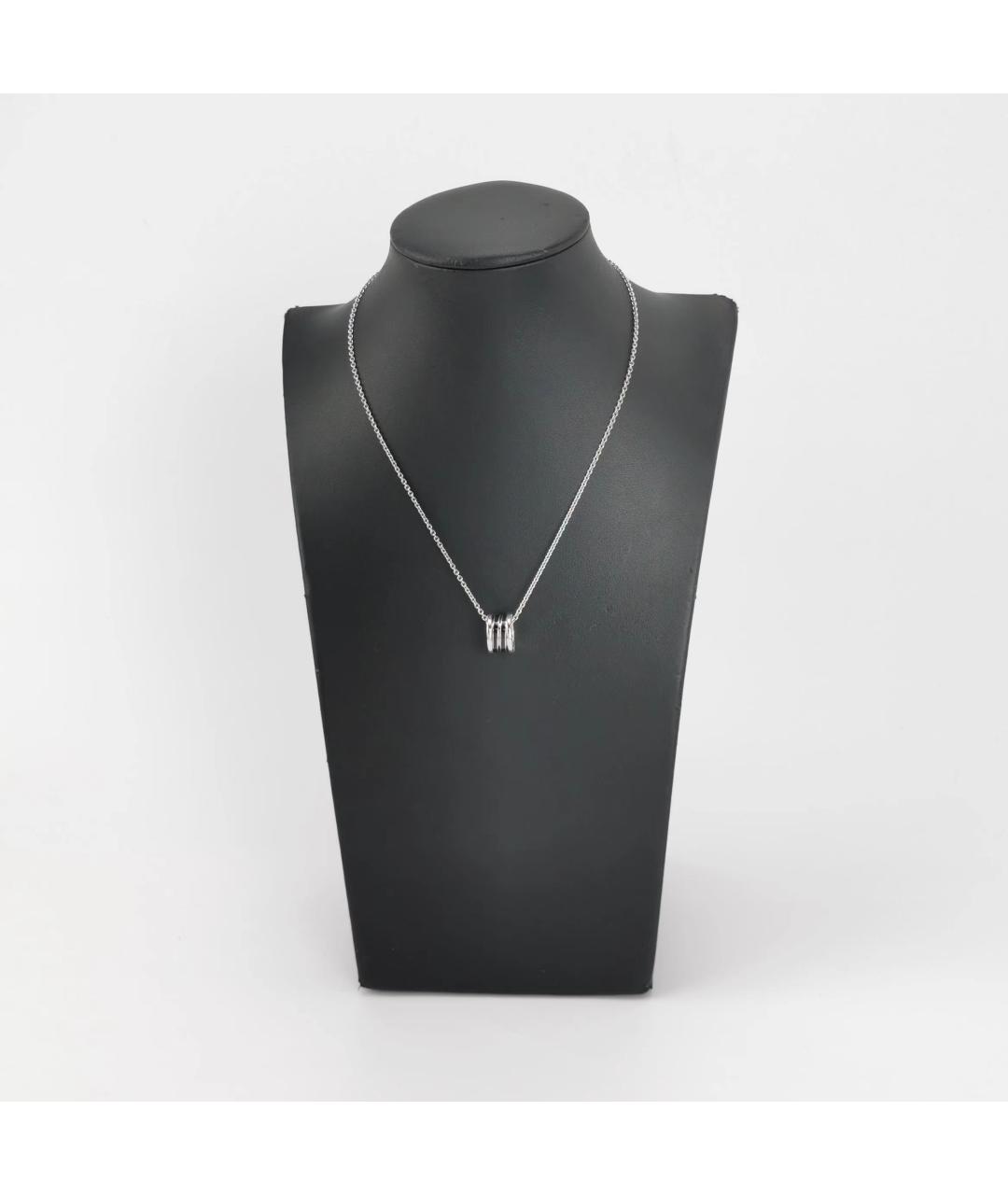 BVLGARI Черное колье из белого золота, фото 5