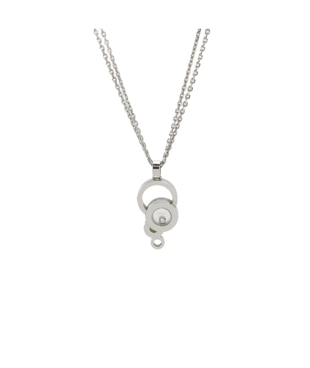 CHOPARD Серебряное колье из белого золота, фото 1