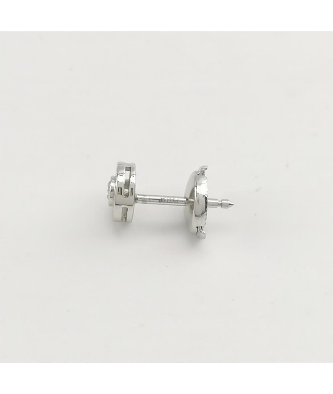 TIFFANY&CO Белые платиновые серьги, фото 2