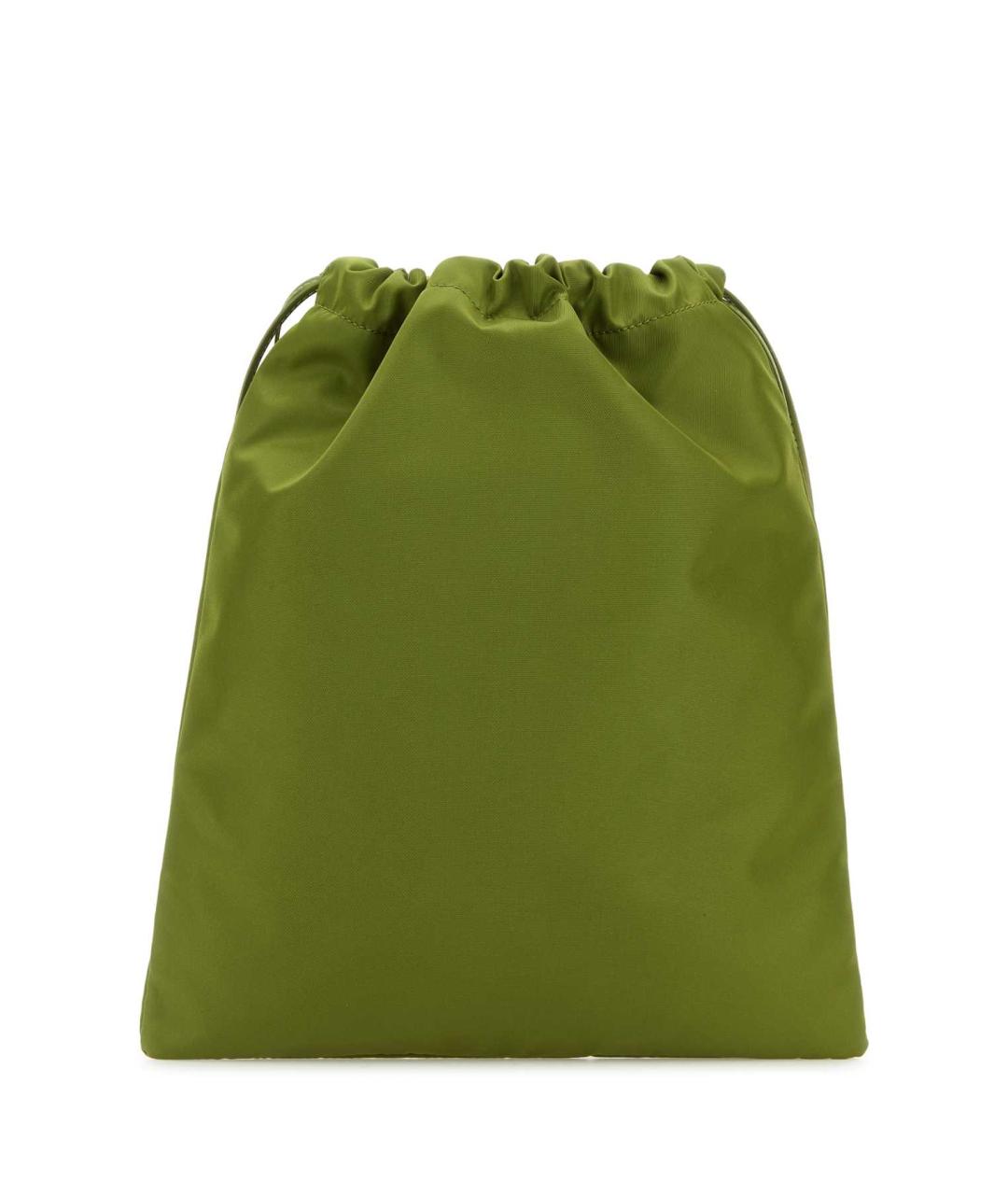 PRADA Зеленая косметичка, фото 3