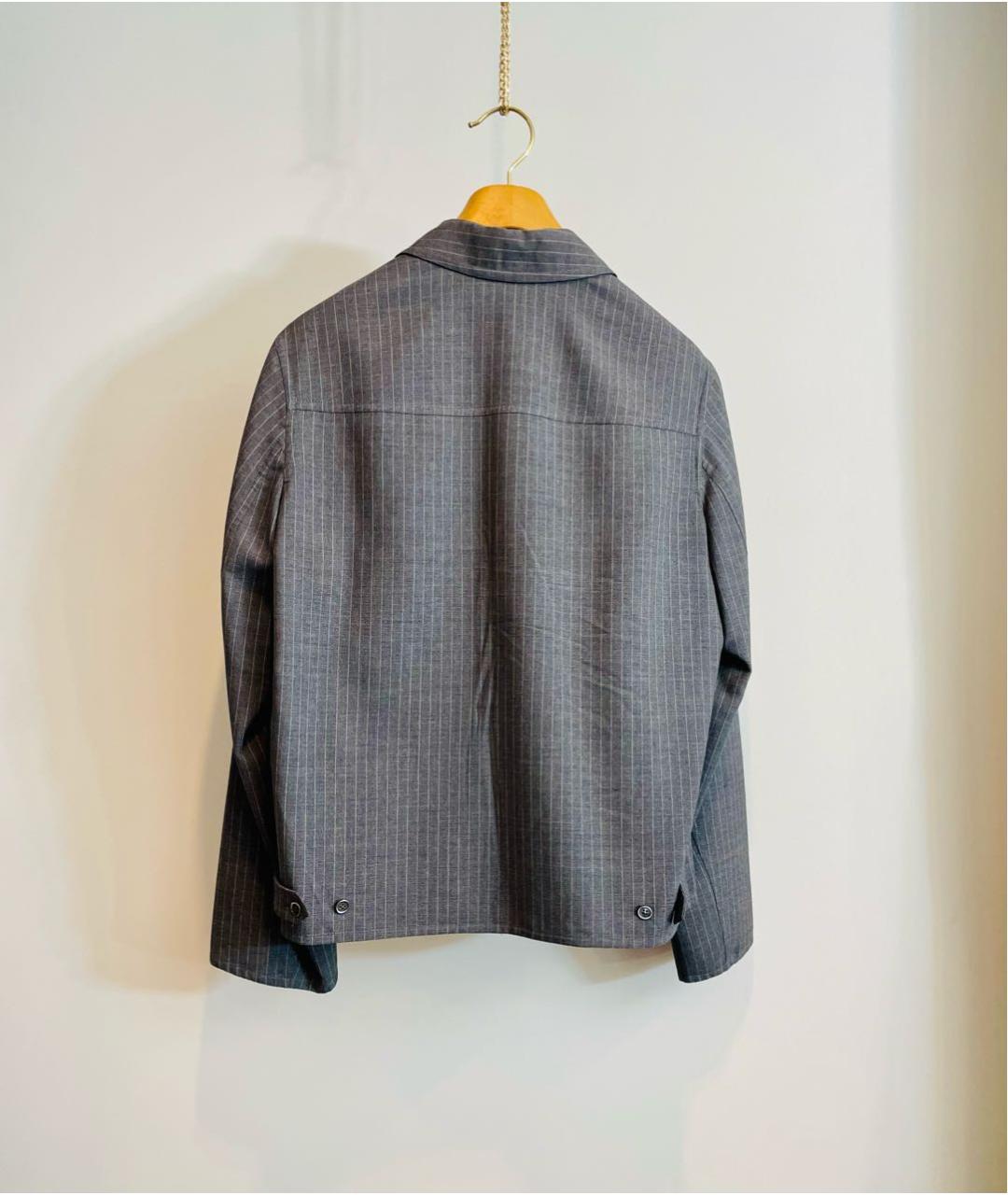 BRIONI Серая шерстяная куртка, фото 2