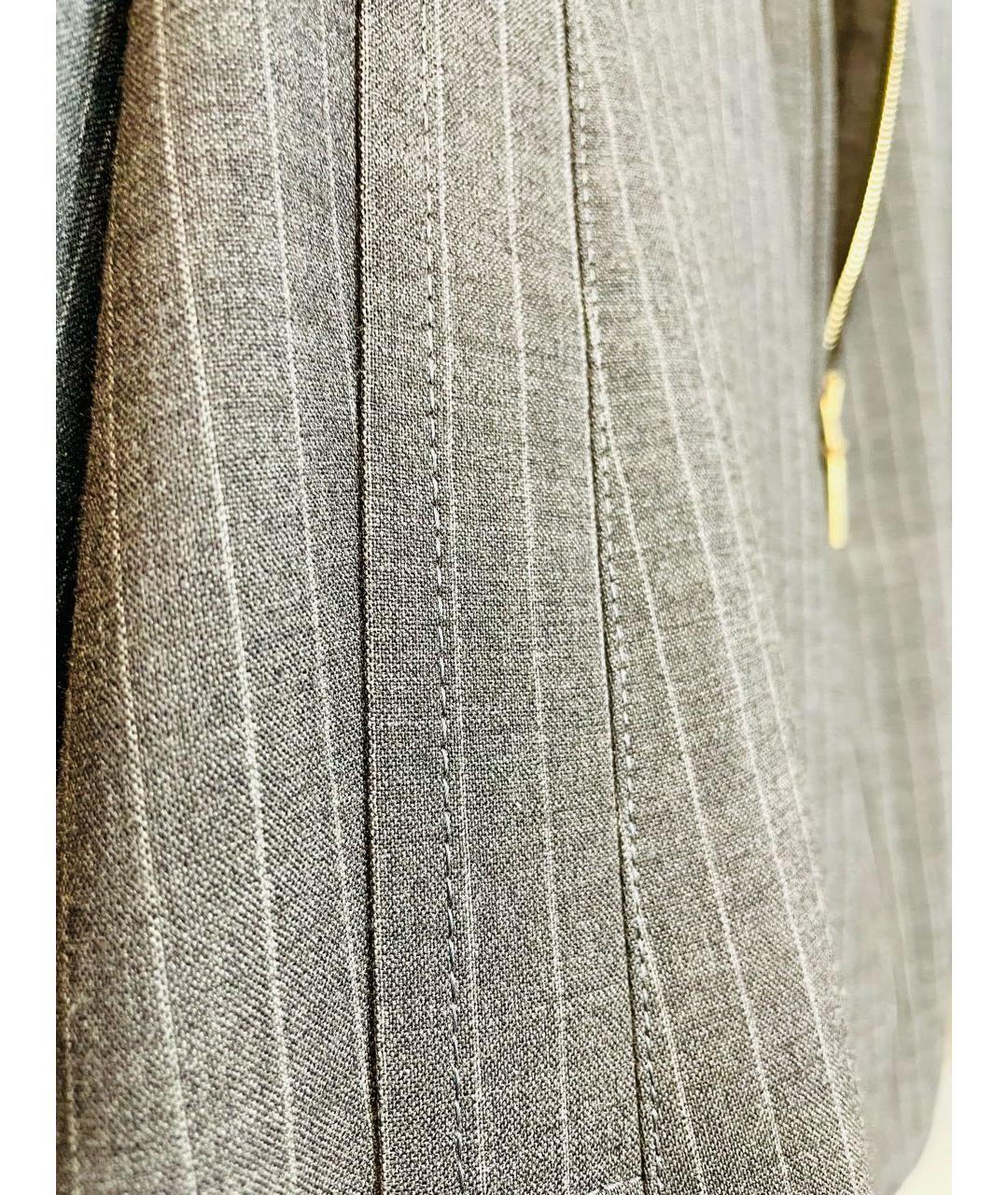 BRIONI Серая шерстяная куртка, фото 6