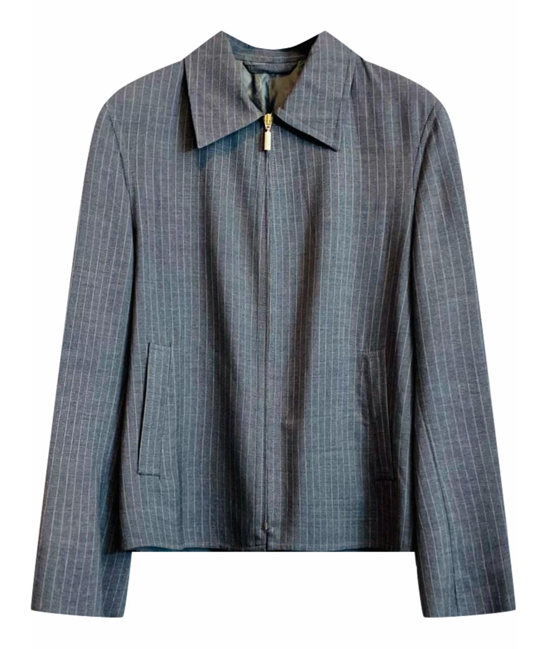 BRIONI Серая шерстяная куртка, фото 1