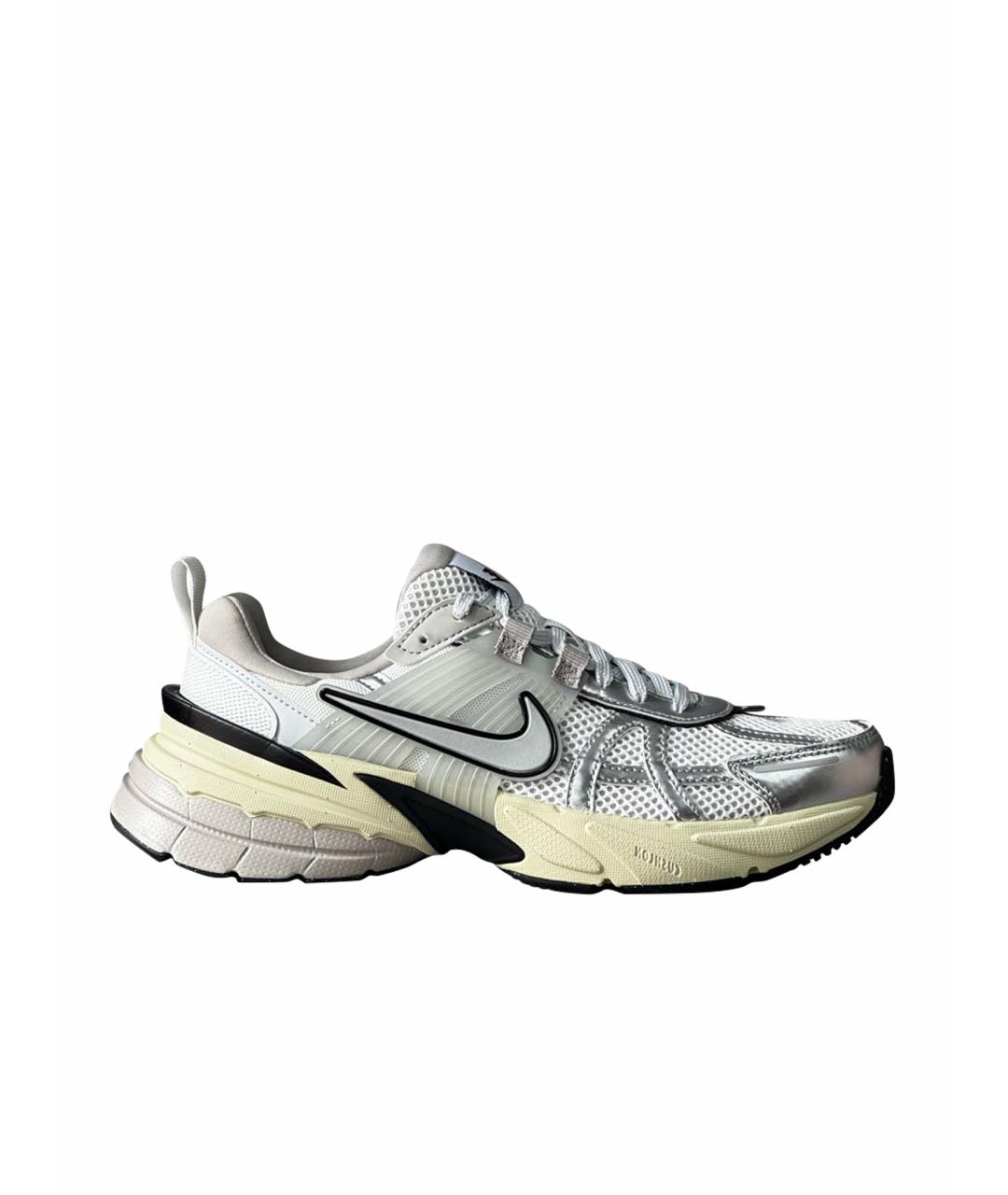 NIKE Серебряные низкие кроссовки / кеды, фото 1