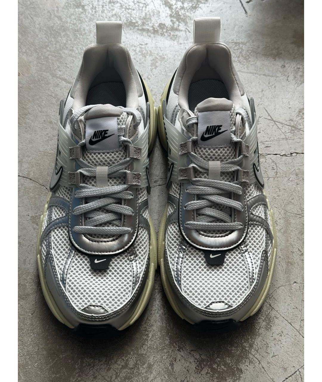 NIKE Серебряные низкие кроссовки / кеды, фото 2